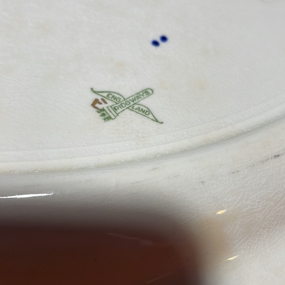 Antique Serving Platter - Picture 4 of 6